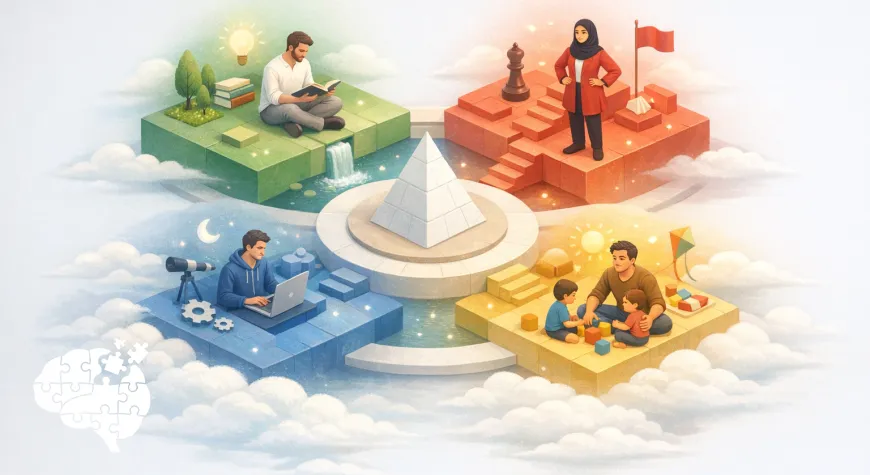 پروفایل شخصیتی هارتمن (کد رنگی)