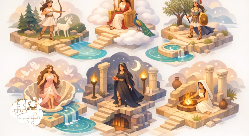 تست آرکتایپ زنانه (الهه‌های یونانی)